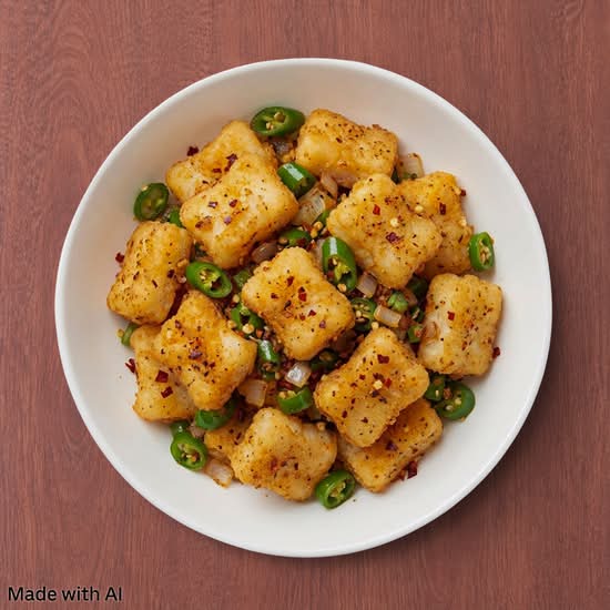 Salt & Pepper Tofu 椒盐豆腐